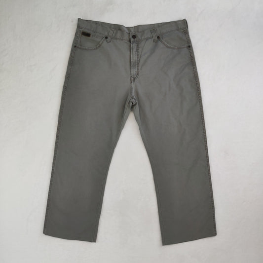 Wrangler Wesley Grey Regular Straight Fit Jeans Men W40/L28