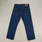 Levi's 751 Blue Straight Fit Denim Jeans Men W32 L30