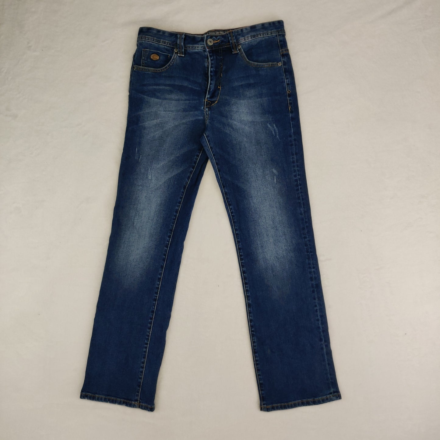Diesel Hudson Bootcut Blue Denim Jeans Men W32 L32