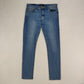 Diesel Blue Slim Straight Fit Hand Made Ring Spun Jeans Men W34 L32