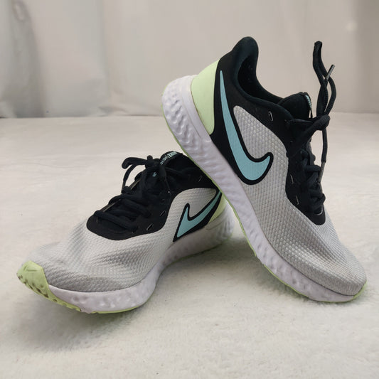 Nike Revolution 5 White Running Sneaker Trainers Shoes Women UK 5 - BQ3207-009