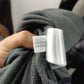 Adidas Grey/Black Pink Stripe Fleece Track Jacket Men Size Medium