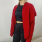 Ralph Lauren Red Shrug Knit Cardigan Jumper Women Size Small/Medium