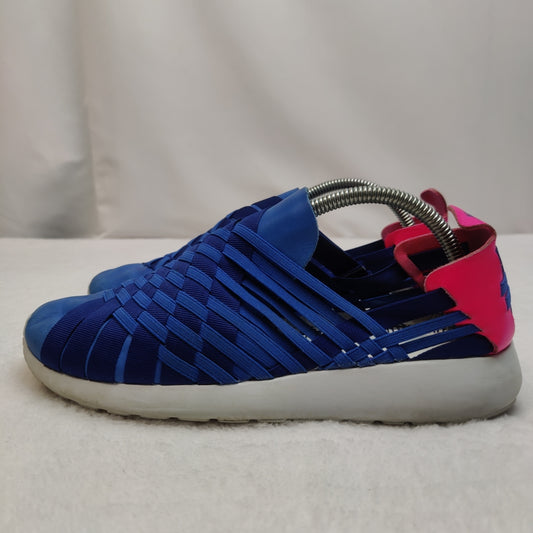 Nike Rosherun Blue Pink Running Sneaker Trainers Shoes Women UK 7 EU 41