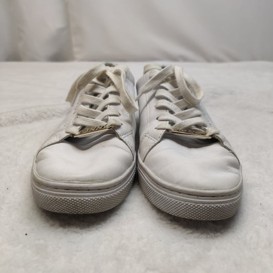 Tommy Hilfiger White Leather Sneaker Trainers Shoes Women UK 4 EU 37