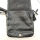 David Jones Paris Black Leather Crossbody Bag Women One Size