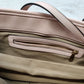 Michael Kors Light Pink Leather Shoulder Tote Bag Handbag Women
