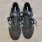 Adidas Neo Navy Blue Suede Leather Sneaker Trainers Shoes Men UK 10 EU 44.5