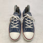 Converse All Star Blue Canvas Sneakers Shoes Women Size UK 5 EU 38