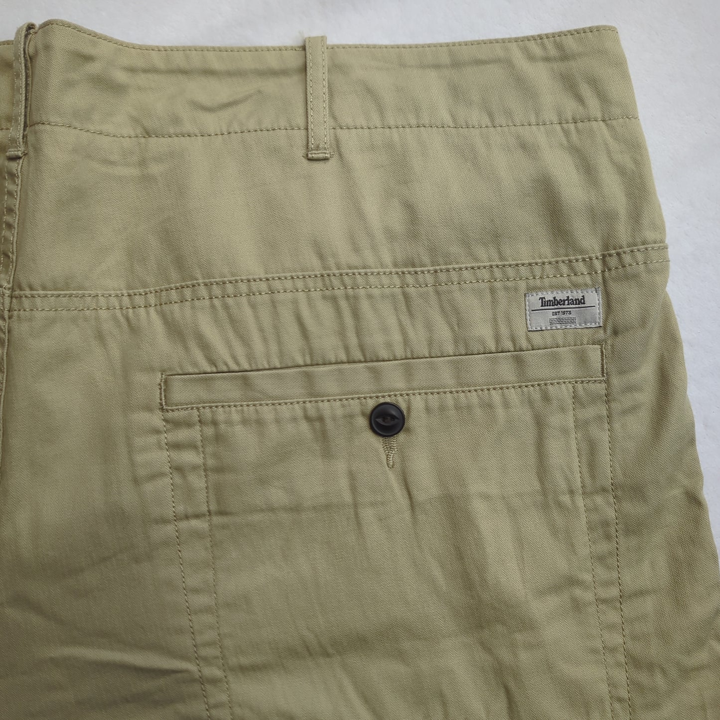 Timberland Vintage Beige Slim Fit Cargo Pants Trousers Men W40 L34