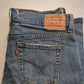 Levi's 505 Vintage USA Blue Stonewash Regular Straight Fit Jeans Men W34 L30