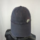 Nike Vintage Embroidered Navy Blue Baseball Cap Hat Men One Size