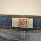 Levi's 501 Vintage Regular Straight Fit Blue Stonewash Denim Jeans Men W36/L34