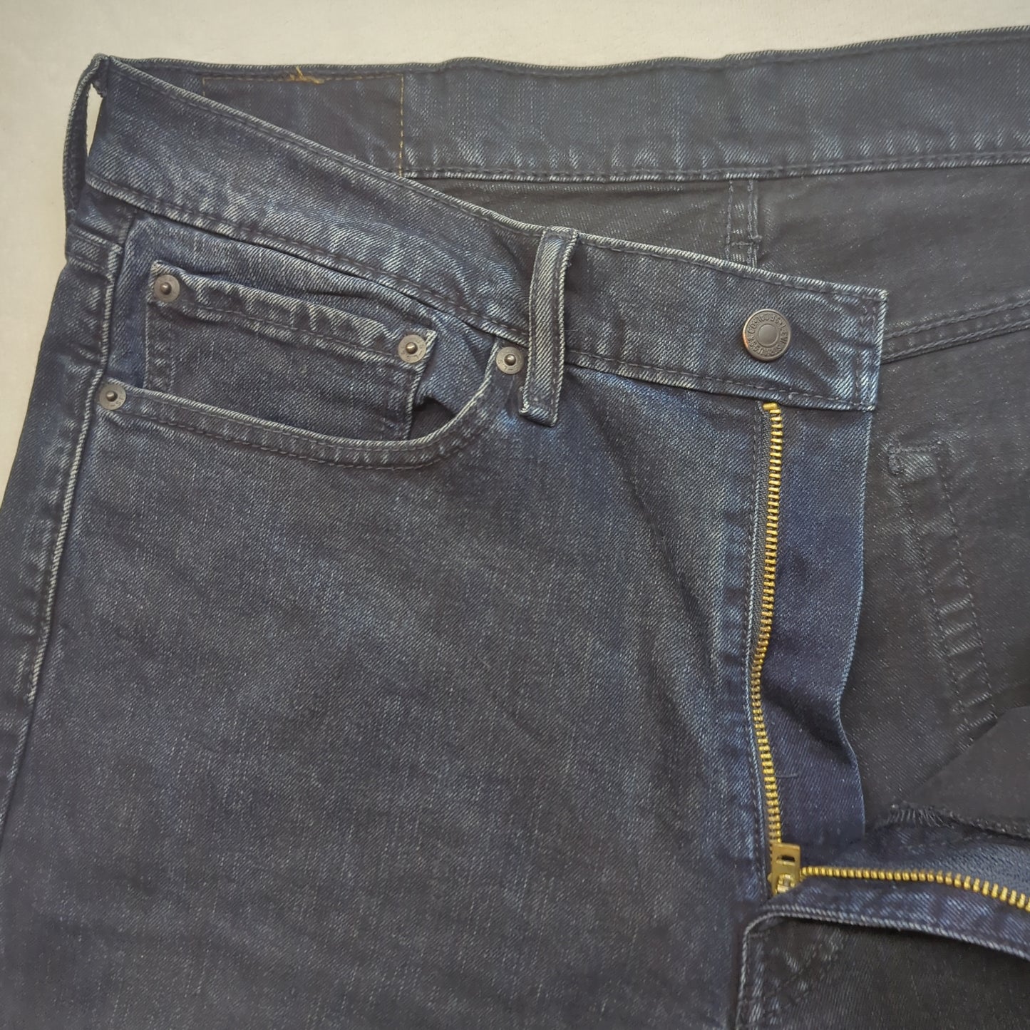 Levi's 511 Slim Fit Dark Blue Denim Jeans Men Size W36/L34