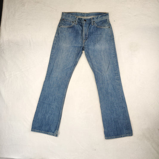 Levi's 507 04 Vintage Bootcut Blue Stonewash Denim Cotton Jeans Men Size W32/L32