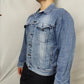Levi's Vintage Blue Denim Trucker Jacket Men Size Medium