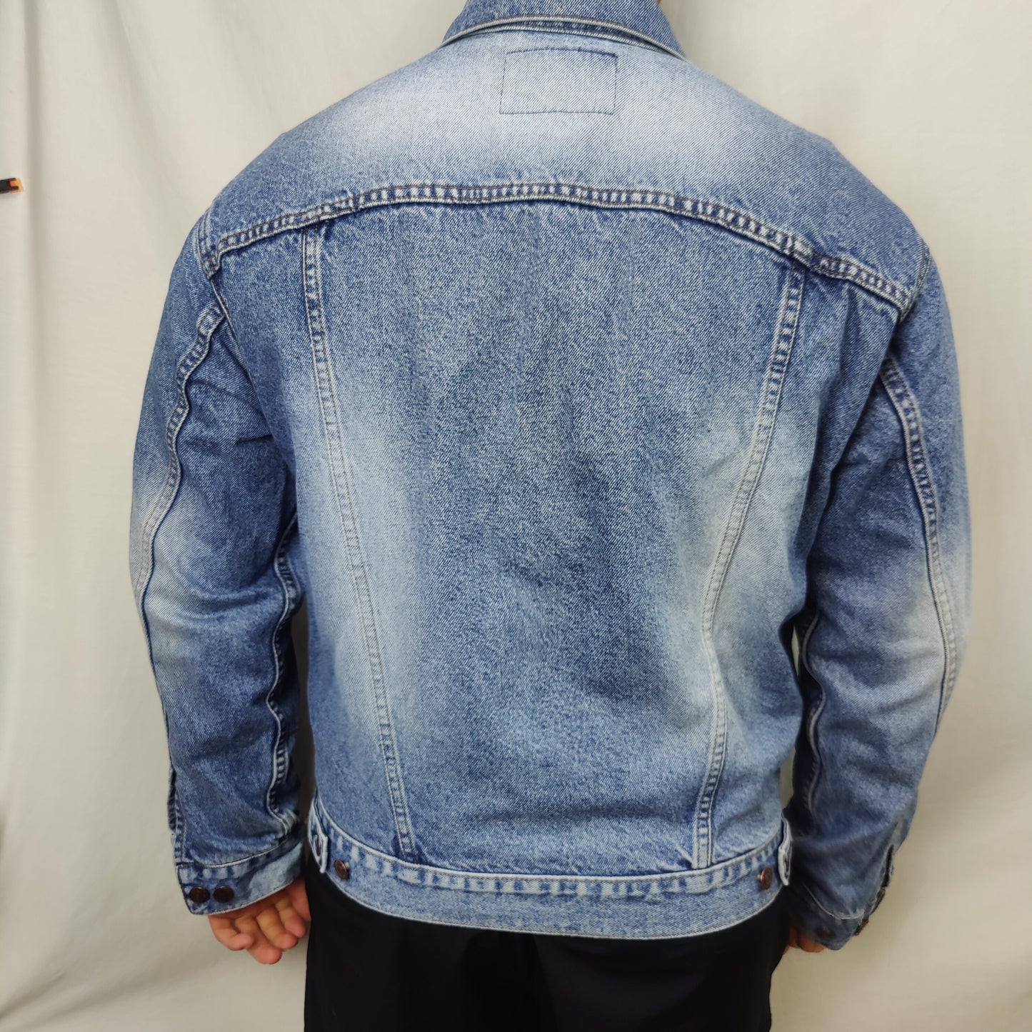 Levi's Vintage Blue Denim Trucker Jacket Men Size Medium