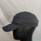Adidas Black Embroidered Baseball Cap Hat Men One Size