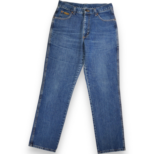 Wrangler OHIO Vintage Blue Stonewash Straight Fit Jeans Men Size W32/L32