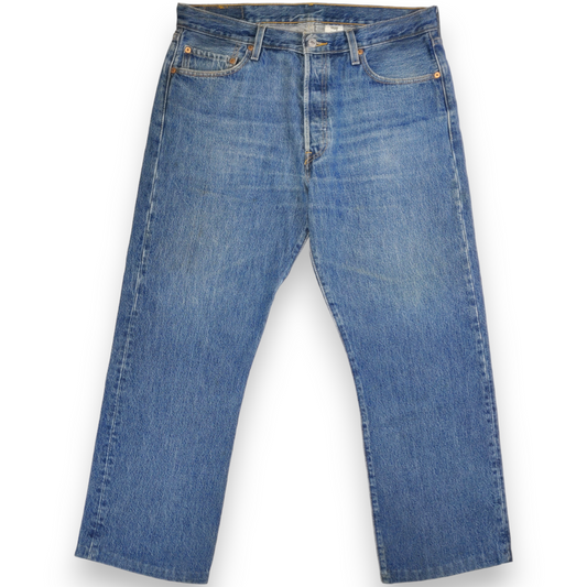 Levi's 501 Vintage USA Blue Straight Button Fly Jeans Men Size W36/L32