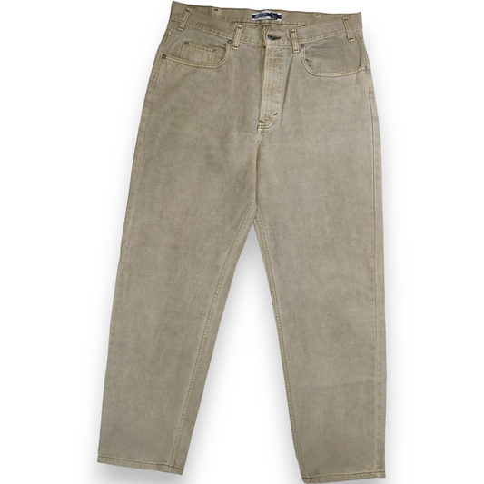 Gap Vintage Beige Easy Fit Tapered Jeans Men Size W36/L32