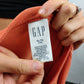 GAP 35 Orange Long Sleeve T-Shirt Women Size XL / UK 12
