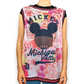 Disney Mickey Mouse Pink Michiga Valley 28 Sleeveless T-shirt Tank Top Women UK 18