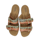 Clarks Brown Platform Lana Beach Tan Wedge Sandals Women Size UK 6.5 (EU 40)