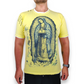 Old Glory Vintage Yellow Our Lady Of Guadalupe Saints Cotton T-shirt Men Size Large