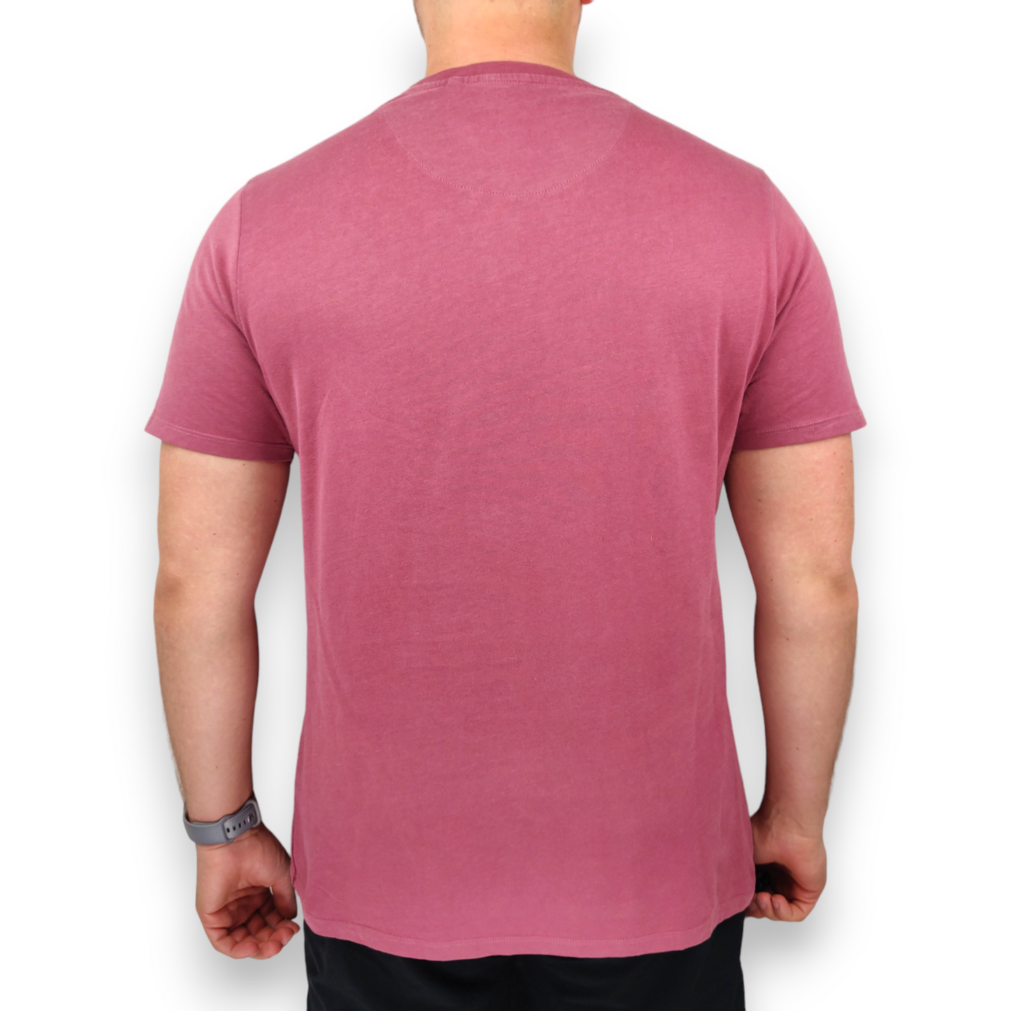 Diesel Jeans Authentic Burgundy Red Short Sleeve Cotton  T-shirt Men Size XL