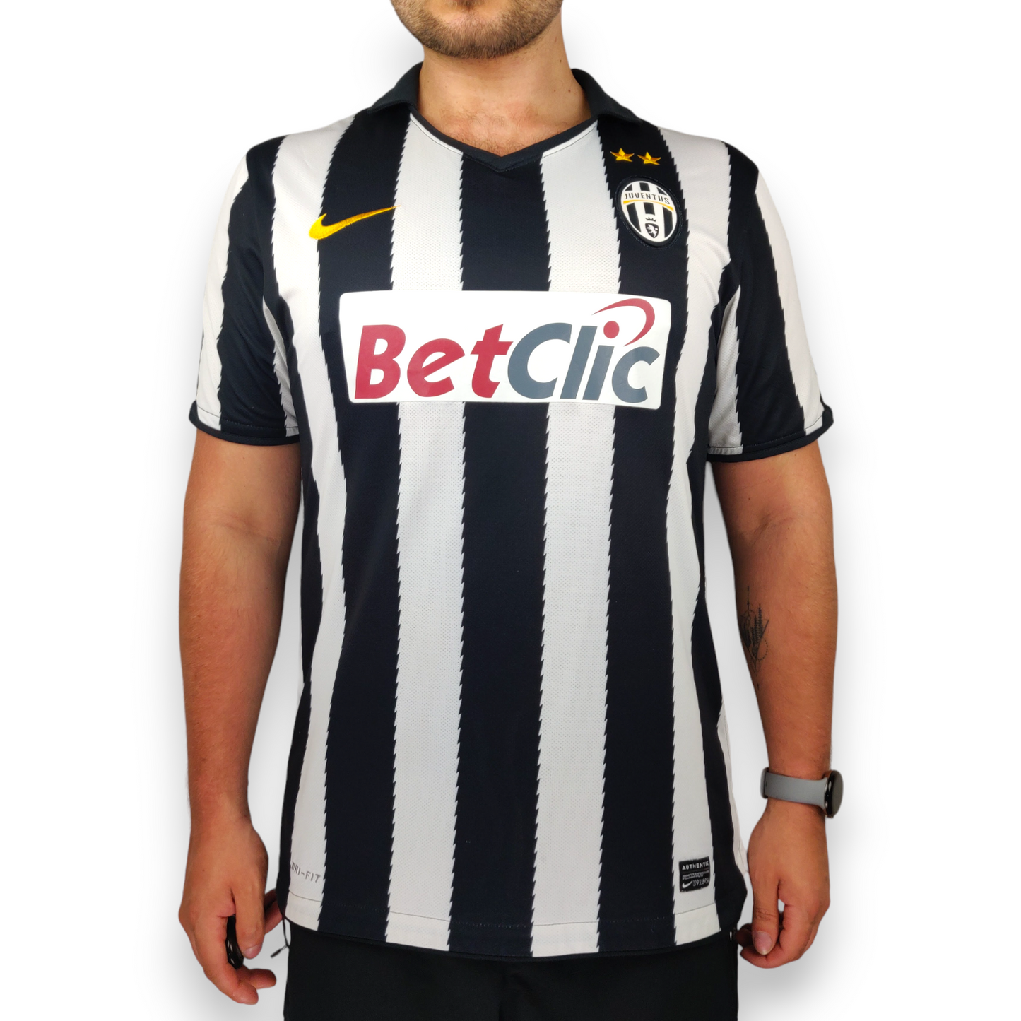 Juventus FC Nike 2010/2011 Home Football Shirt Jersey Men Size Large ~ 382260-010