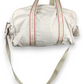 Burberry Fragrances White Duffle Travel Bag Casual Weekend Overnight Women Large