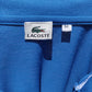 Lacoste Blue Short Sleeve Half Button Golf Tennis Polo Shirt Men Size Medium