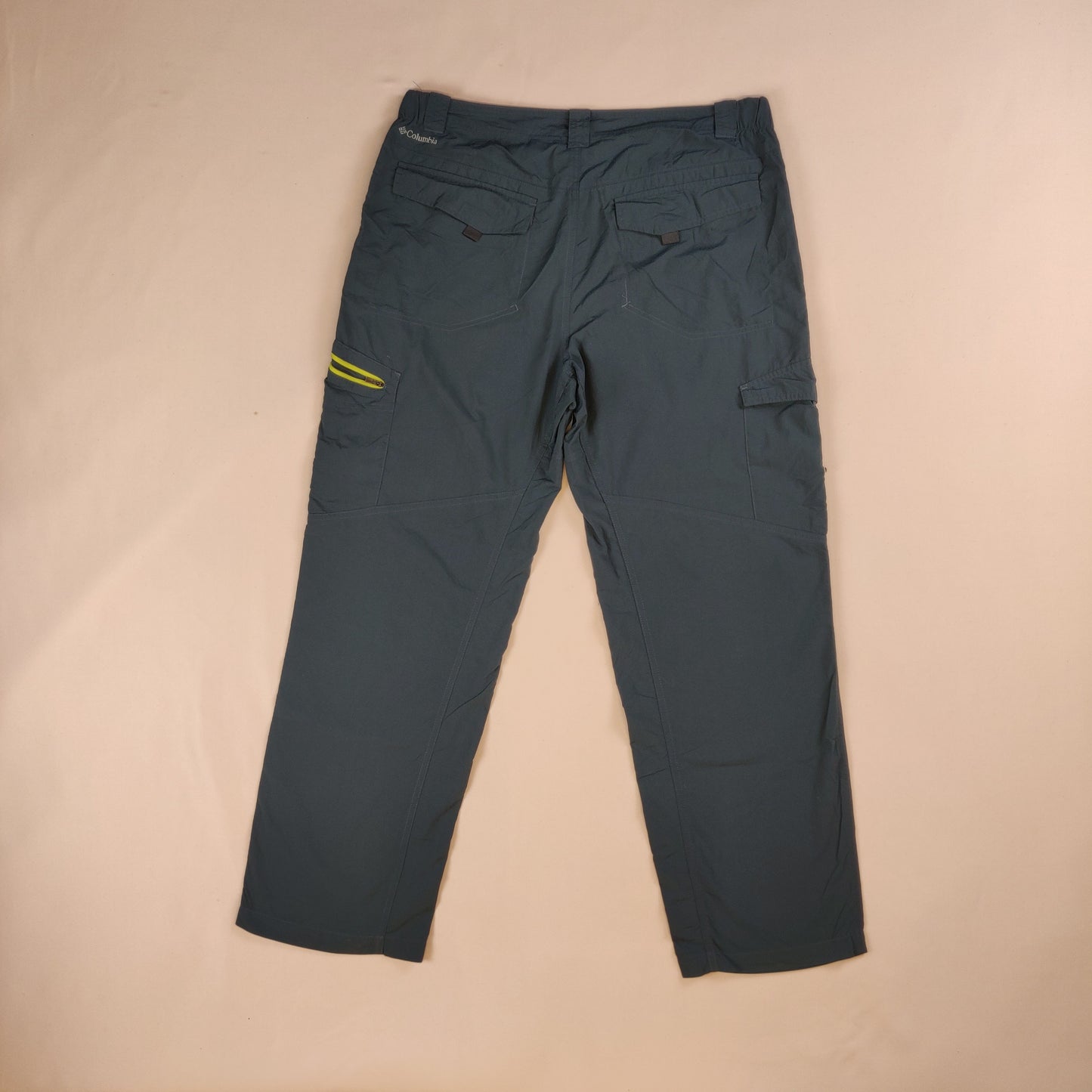 Columbia Sportswear Navy Blue Windbreaker Track Pants Trousers Men W36/L30