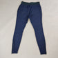 Nike Spodnie Knit Blue High Rise Ankle Zip Leggings Women Small ~ 620856-084