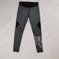 Adidas Grey Black Heather Alphaskin Leggings Women Medium UK 12-14 ~ EB3845