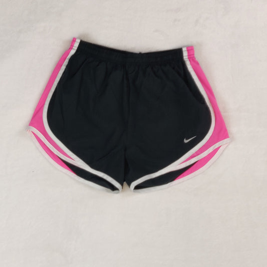 Nike Dri-Fit Black Pink Tempo Track Running Athletic Shorts Women Size Small