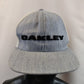 Oakley Grey Flat Bill 110 Flexfit Tech Mesh Trucker Cap Hat Men Unisex One Size