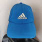 Adidas Vintage Blue Embroidered Baseball Cap Hat Men Unisex OSFM