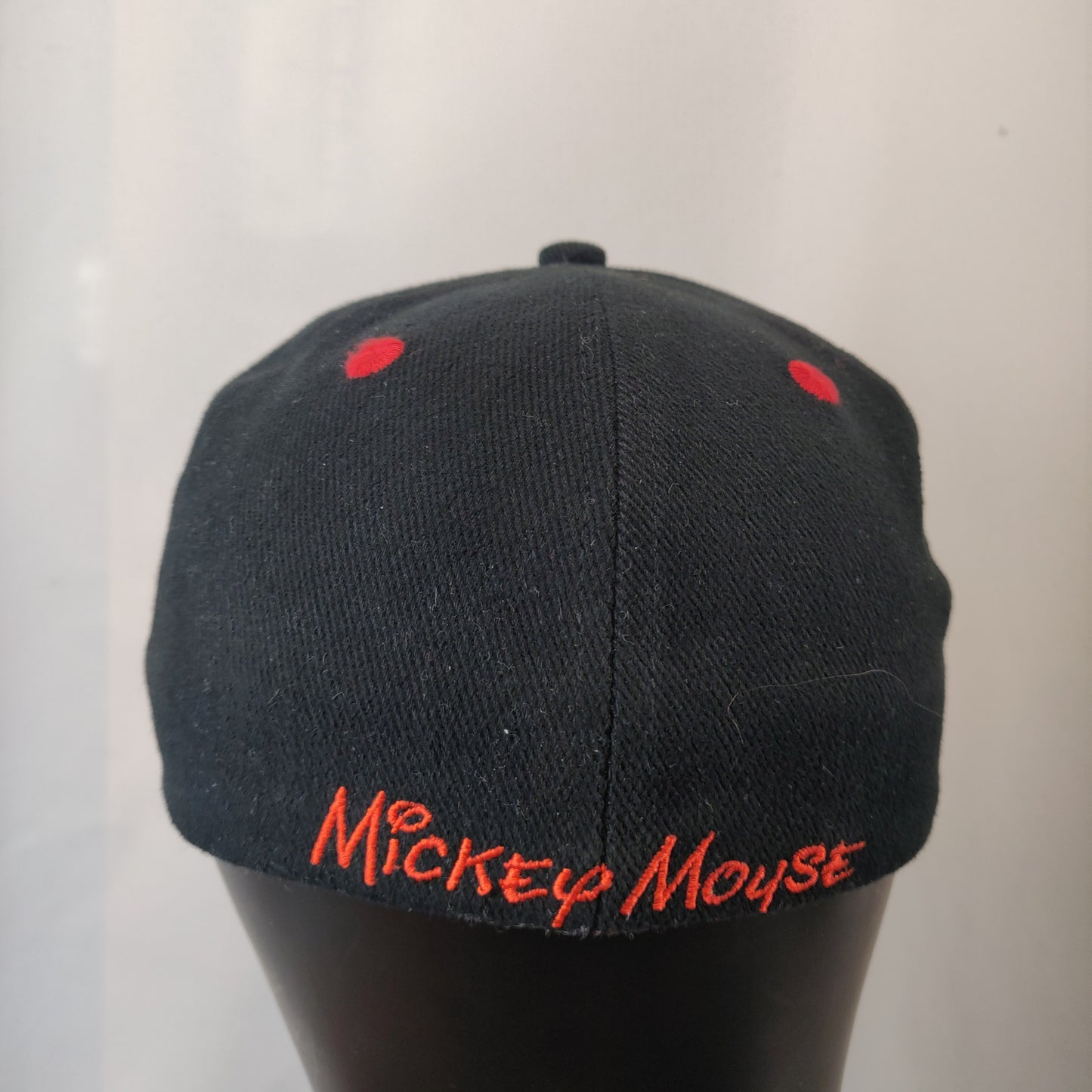 Disney Parks Black Mickey Mouse Snapback Hat Cap Youth Kids Boys Girls 54-57 Cm