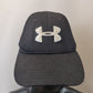 Under Armour Blitzing 3.0 Black Embroidered Logo Baseball Cap Golf Hat Men Unisex