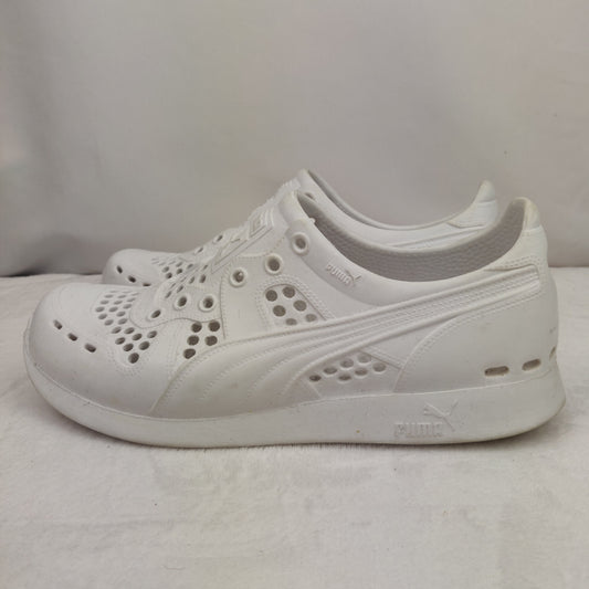 Puma RS 100 Injex White Foam Injected Sneakers Trainers Crocs Men UK 10