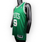 Adidas NBA Boston Celtics No. 9 RONDO Green Basketball Jersey Shirt Men Small