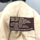 Giacca Vintage Beige Fleece Lined Corduroy Denim Button Jacket Women Large