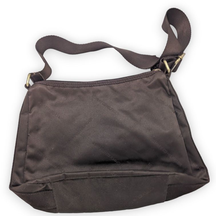 Tommy Hilfiger Vintage Brown Crossbody Handbag Satchel Women