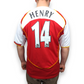 Nike Arsenal 2004/05 Henry #14 Football Home Jersey Men Size XL