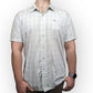 Tommy Hilfiger Vintage White Cotton Checked Short Sleeve Shirt Men 2XL