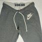 Nike ‘Just Do It’ Grey Cotton Joggers Men Size S