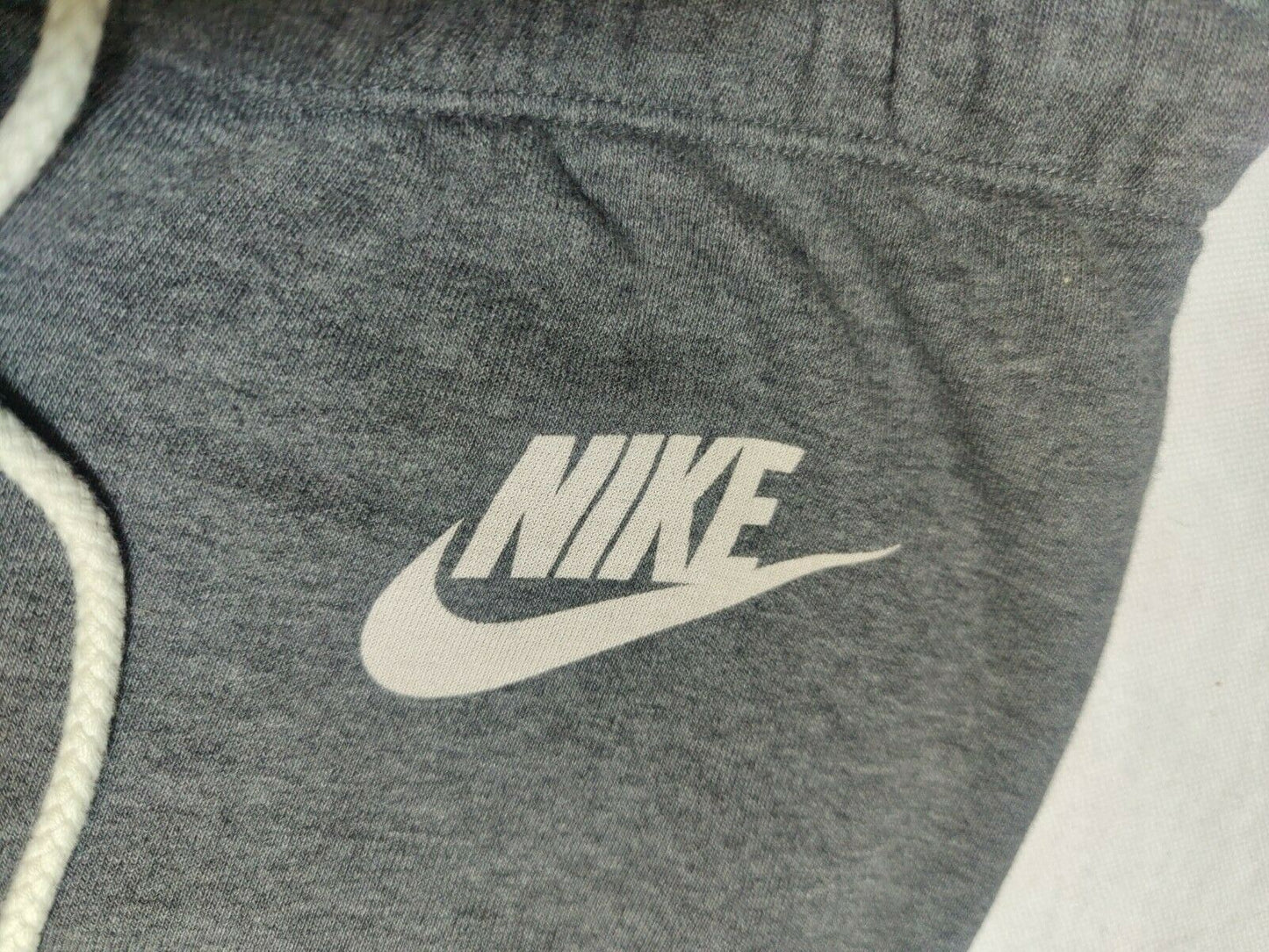 Nike ‘Just Do It’ Grey Cotton Joggers Men Size S