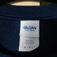 De-Nice Navy Christmas Sweater Gildan Heavy Cotton Blend Men Size M